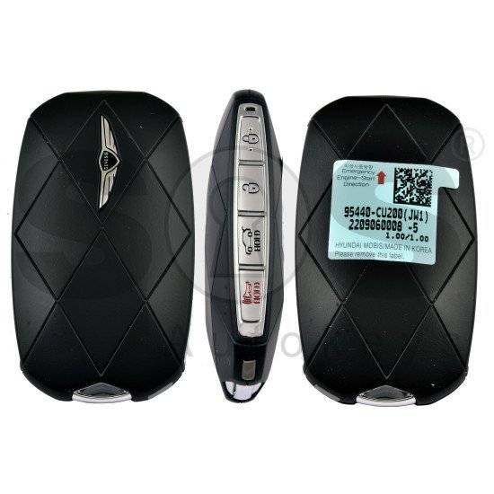 OEM Smart Key for Hyundai Genesis GV60 2022 Buttons:3+1 / Frequency:433MHz / Transponder:NCF29A/HITAG 3 /  Part No: 95440-CU200/ Keyless Go  