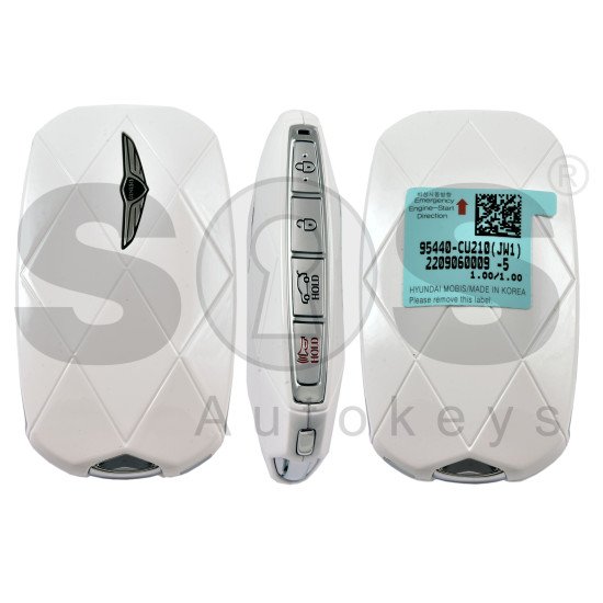 OEM Smart Key for Hyundai Genesis GV60 2022 Buttons:5+1 / Frequency:433MHz / Transponder:NCF29A/HITAG 3 /  Part No: 95440-CU210 / Keyless Go  / Automatic start 