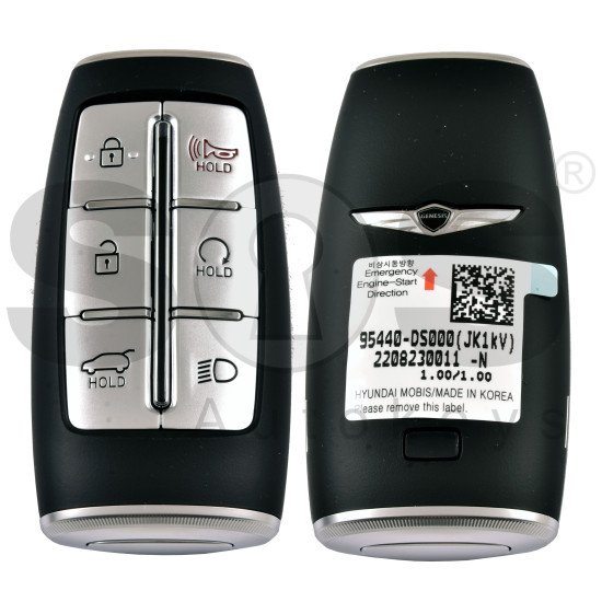 OEM Smart Key for Hyundai Genesis  GV70 2022 Buttons:5+1 / Frequency:433MHz / Transponder:NCF29A/HITAG 3 /  Part No: 95440-DS000	/ Keyless Go / Automatic Start