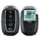 OEM Smart Key for Hyundai PALISADE 2022 Buttons:5 / Frequency:433MHz / Transponder: NCF29A/HITAG3  / Part No:   95440-S8450	  / Automatic start 
