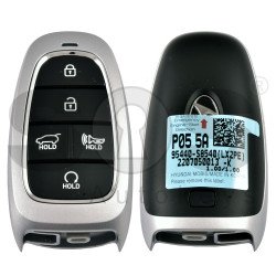 OEM Smart Key for Hyundai  Palisade 2022+ Buttons:5 / Frequency:433MHz / Transponder:HITAG 3/NCF29A/  Part No: 95440-S8540	/ Keyless Go / Automatic Start 