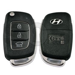 OEM Flip Key for Hyundai IONIQ 2019   Buttons:3 / Frequency:433MHz / Transponder:TIRIS DST 80 / Part No: 95430-G2110