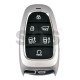 OEM Smart Key for Hyundai   Santa Fe 2023 Buttons:6 / Frequency:433MHz / Transponder:HITAG 3/NCF29A/  Part No: 95440-S1640	/ Keyless Go / Automatic Start 