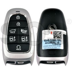 OEM Smart Key for Hyundai   Santa Fe 2023 Buttons:7 / Frequency:433MHz / Transponder:HITAG 3/NCF29A/  Part No: 95440-S1660	/ Keyless Go / Automatic Start 