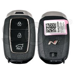 OEM Smart Key for Hyundai I20  2022 Buttons:3 / Frequency:433MHz / Transponder:  AES/6A  / Part No: 95440-CO100/ Keyless Go  