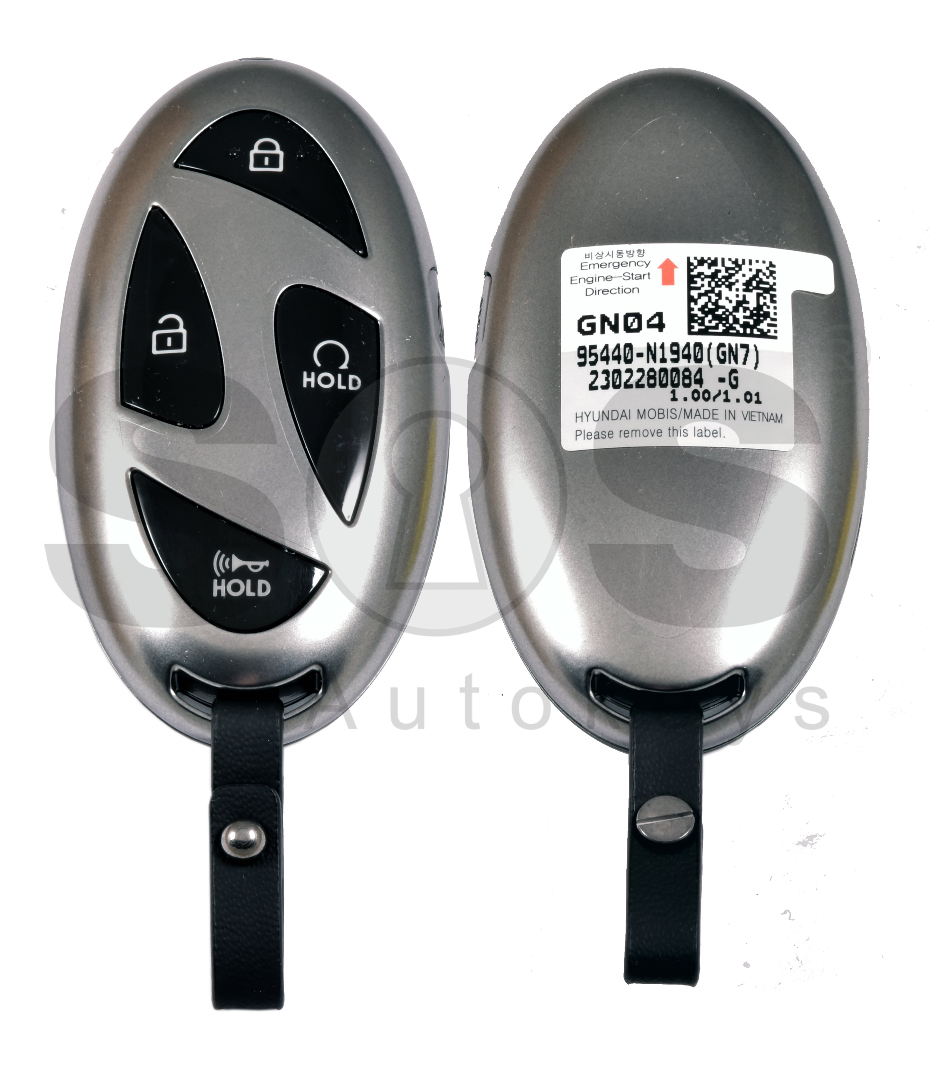 OEM Smart Key for Hyundai GRANDEUR 2023 Buttons:5 / Frequency:433MHz /  Transponder: NCF29A/HITAG AES / Part No: 95440-N1940 / Keyless Go /  Automatic Start