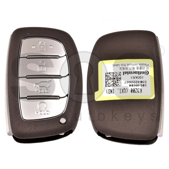 OEM Smart Key for Hyundai VENUE 2023 Buttons:4 / Frequency: 433MHz / Transponder: NCF29A/HITAG AES / Blade signature:HY22 / Part No:   95440-K3200		/ Keyless Go