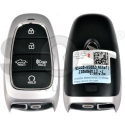 OEM Smart Key for Hyundai  SANTA CRUZ 2022 Buttons:5 / Frequency:433MHz / Transponder:HITAG 3/NCF29A/  Part No:  95440-K5002	/ Keyless Go / Automatic Start 