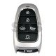 OEM Smart Key for Hyundai  SANTA CRUZ 2022 Buttons:5 / Frequency:433MHz / Transponder:HITAG 3/NCF29A/  Part No:  95440-K5002	/ Keyless Go / Automatic Start 