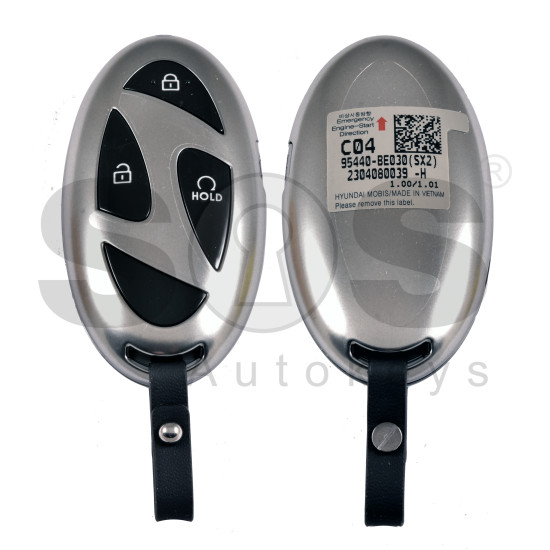 OEM Smart Key for KONA 2024 Buttons:4 / Frequency:433MHz / Transponder:NCF29A/HITAG AES/  Part No :   95440-BE030	/ Keyless Go  / Automatic Start 