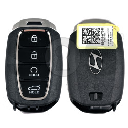 OEM Smart Key for Hyundai Accent  2024 Buttons:4 / Frequency:433MHz / Transponder: ATMEL AES/6A  / Part No: 95440-AY200	/ Keyless Go  / Automatic start 