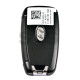 OEM Flip Key for Hyundai Santa Fe 2022 Buttons:2+1 / Frequency:433 MHz / Transponder:PCF7938X    / Part No: 95430-S2200