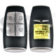 OEM Smart Key for Hyundai Genesis GV80 2023 Buttons:4 / Frequency:433MHz / Transponder: HITAG 3 - ID47 NCF29A1X /   Part No:95440-T6004		/ Keyless Go  