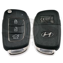 OEM Flip Key for Hyundai GRANT I10 2024 Buttons:3/ Frequency:433 MHz / Transponder: HITAG 3 - ID47 PCF7938X / Blade signature: / Part No   95430-K6700	