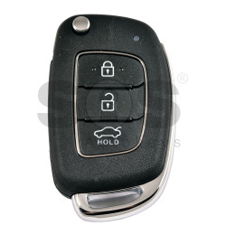 OEM Flip Key for Hyundai GRANT I10 2024 Buttons:3/ Frequency:433 MHz / Transponder: HITAG 3 - ID47 PCF7938X / Blade signature: / Part No   95430-K6700	