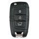 OEM Flip Key for Hyundai ELANTRA 2024 Buttons:3/ Frequency:433 MHz / Transponder: HITAG 128-bits AES ID4A PCF7939MA / Blade signature: / Part No   95430-BE100	