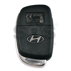 OEM Flip Key for Hyundai I20 Bayon Buttons:3 / Frequency:433MHz / Transponder: TIRIS RF430 (8A)  /   Part No: 95430-Q0100/O0100/00100
