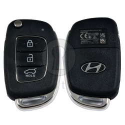 OEM Flip Key for Hyundai  I10 2024 Buttons:2  / Frequency:433 MHz / Transponder:PCF7939M/HITAG AES /   Part No 95430-K7600