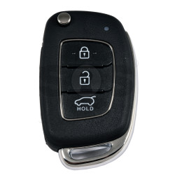OEM Flip Key for Hyundai  I10 2024 Buttons:2  / Frequency:433 MHz / Transponder:PCF7939M/HITAG AES /   Part No 95430-K7600