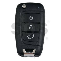 OEM Flip Key for Hyundai Tucson 2024+ Buttons:3 / Frequency:433MHz / Transponder:  PCF7939/HITAG AES  / Part No:  95430-N9530