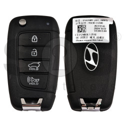 OEM Flip Key for Hyundai STARIA Buttons:3+1/ Frequency:433 MHz / Transponder: PCF7938/HITAG 3  /  Part No :  95430-CG500