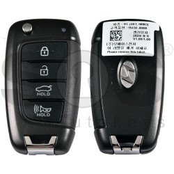 OEM Flip Key for Hyundai ACCENT 2022+ Buttons:4 / Frequency:433MHz / Transponder:TIRIS DST40   / Part No: 95430-J0800	
