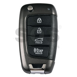 OEM Flip Key for Hyundai GRANDEUR 2022 Buttons:4/ Frequency:433 MHz / Transponder : PCF7938/HITAG 3    / Part No:   95430-G8200
