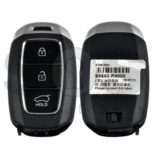 OEM Smart Key for Hyundai IX25 2019+ Buttons:3+1 / Frequency:433MHz / Transponder: ATMEL 6A / Part No:95440-R9000 / Keyless Go / OEM Smart Key for Hyundai IX25 2019+ Buttons:3+1 / Frequency:433MHz / Transponder: ATMEL 6A / Part No:95440-R9000 / Keyless Go /
