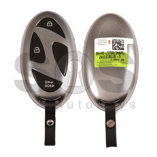 OEM Smart Key for Hyundai SONATA 2024+ Buttons:4 / Frequency:433MHz / Transponder:NCF29A/HITAG AES/ Part No : 95440-L5750 / Keyless Go / Automatic Start OEM Smart Key for Hyundai SONATA 2024+ Buttons:4 / Frequency:433MHz / Transponder:NCF29A/HITAG AES/ Part No : 95440-L5750 / Keyless Go / Automatic Start