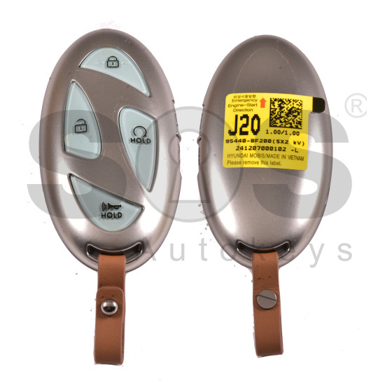 OEM Smart Key for Hyundai KONA 2024+ Buttons:7 / Frequency:433MHz / Transponder:NCF29A/HITAG AES/ Part No : 95440-BF200 / Keyless Go / Automatic Start OEM Smart Key for Hyundai KONA 2024+ Buttons:7 / Frequency:433MHz / Transponder:NCF29A/HITAG AES/ Part No : 95440-BF200 / Keyless Go / Automatic Start