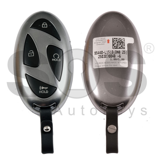 OEM Smart Key for Hyundai SONATA Buttons:5 / Frequency:433MHz / Transponder:NCF29A/HITAG AES/ Part No : 95440-L1510/ Keyless Go / Automatic Start OEM Smart Key for Hyundai SONATA Buttons:5 / Frequency:433MHz / Transponder:NCF29A/HITAG AES/ Part No : 95440-L1510/ Keyless Go / Automatic Start