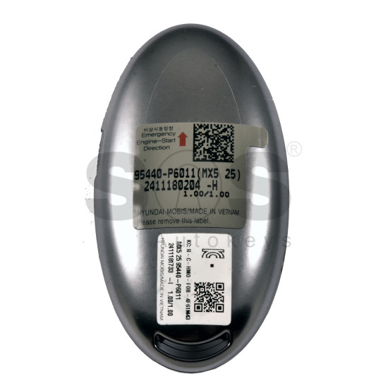 OEM Smart Key for Santa-Fe 2025 Buttons:4 / Frequency:433MHz / Transponder: NCF29A/HITAG AES / Part No : 95440-P6011 / Keyless Go / Automatic Start OEM Smart Key for Santa-Fe 2025 Buttons:4 / Frequency:433MHz / Transponder: NCF29A/HITAG AES / Part No : 95440-P6011 / Keyless Go / Automatic Start