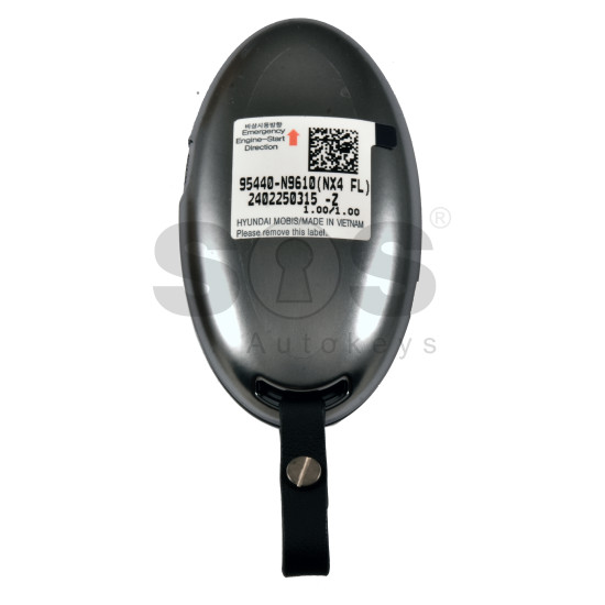 OEM Smart Key for TUCSON 2025+ Buttons:3 / Frequency:433MHz / Transponder: NCF29A/HITAG AES / Part No : 95440-N9610 / Keyless Go OEM Smart Key for TUCSON 2025+ Buttons:3 / Frequency:433MHz / Transponder: NCF29A/HITAG AES / Part No : 95440-N9610 / Keyless Go