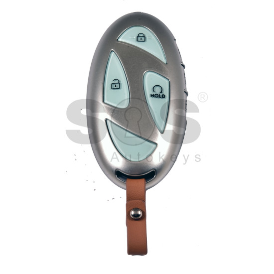 OEM Smart Key for KONA 2024 Buttons:4 / Frequency:433MHz / Transponder: NCF29A/HITAG AES / Part No : 95440-BF040 / Keyless Go / Automatic Start OEM Smart Key for KONA 2024 Buttons:4 / Frequency:433MHz / Transponder: NCF29A/HITAG AES / Part No : 95440-BF040 / Keyless Go / Automatic Start