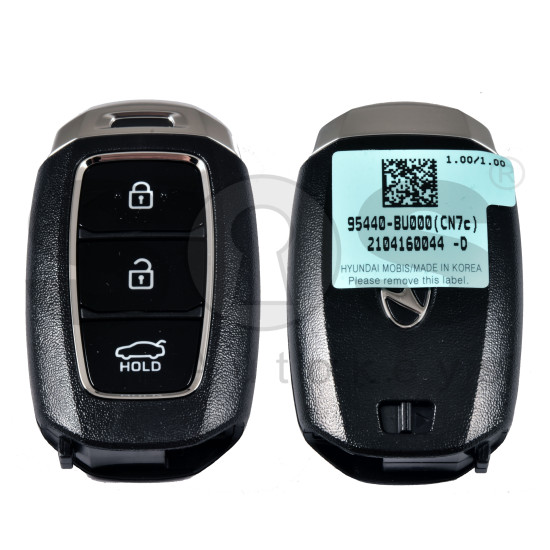OEM Smart Key for Hyundai  ELANTRA 2024  Buttons:3  / Frequency:433MHz / Transponder:  NCF29A/HITAG 3 /     Part No: 95440-BU000	/ Keyless Go / 