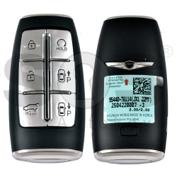 OEM Smart Key for Hyundai GV80  2023  Buttons:6 / Frequency:433MHz / Transponder: NCF29A/HITAG 3 /  Part No : 95440-T6114	/ Keyless Go  / Automatic Start 