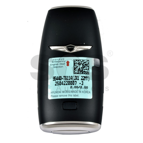 OEM Smart Key for Hyundai GV80  2023  Buttons:6 / Frequency:433MHz / Transponder: NCF29A/HITAG 3 /  Part No : 95440-T6114	/ Keyless Go  / Automatic Start 