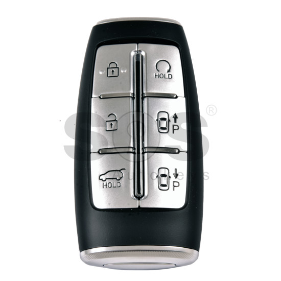 OEM Smart Key for Hyundai GV80  2023  Buttons:6 / Frequency:433MHz / Transponder: NCF29A/HITAG 3 /  Part No : 95440-T6114	/ Keyless Go  / Automatic Start 