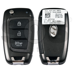 OEM Flip Key for Hyundai  TUCSON 2022  Buttons:2+1/ Frequency:433 MHz / Transponder: PCF7938     / Part No :  95430-N9050