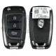OEM Flip Key for Hyundai  TUCSON 2022  Buttons:2+1/ Frequency:433 MHz / Transponder: PCF7938     / Part No :  95430-N9050