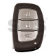 OEM Smart Key for Hyundai  CRETA 2025 Buttons:3 / Frequency: 433MHz / Transponder:  ATMEL AES 6A  / Part No: 95440-BV510	/ Keyless Go / Automatic Start 