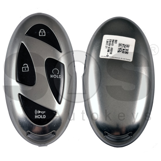 OEM Smart Key for KONA 2024 Buttons:4+1 / Frequency:433MHz / Transponder:NCF29A/HITAG AES/ Part No : 95440-BE010 / Keyless Go / Automatic Start OEM Smart Key for KONA 2024 Buttons:4+1 / Frequency:433MHz / Transponder:NCF29A/HITAG AES/ Part No : 95440-BE010 / Keyless Go / Automatic Start