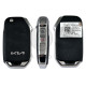 OEM Flip Key for Kia    / Buttons:3 / Frequency:433MHz / Transponder: PCF7939/HITAG AES   / Part No:  95430-GG030