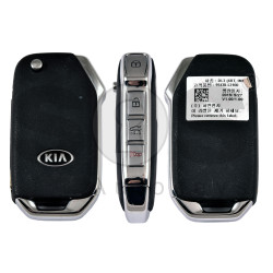 OEM Flip Key for Kia    / Buttons:4/ Frequency:433MHz / Transponder: TIRIS RF430 (8A)  / Part No:  95430-L2100