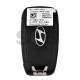 OEM Flip Key for Hyundai  Buttons:3/ Frequency:433 MHz / Transponder: No Transponder  / Part No : 95430-T7300