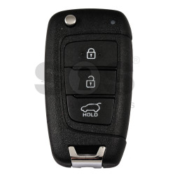OEM Flip Key for Hyundai  Buttons:3/ Frequency:433 MHz / Transponder: No Transponder  / Part No : 95430-T7300