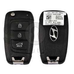 OEM Flip Key for Hyundai ACCENT 2024-2025  Buttons:3/ Frequency:433 MHz / Transponder: TIRIS RF430 (8A)   / Part No : 95430-AY000