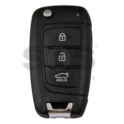 OEM Flip Key for Hyundai ACCENT 2024-2025  Buttons:3/ Frequency:433 MHz / Transponder: TIRIS RF430 (8A)   / Part No : 95430-AY000