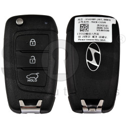 OEM Flip Key for Hyundai STARIA 2025   Buttons:3/ Frequency:433 MHz / Transponder:  PCF7938/HITAG 3   / Part No :  95430-CG520