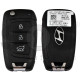 OEM Flip Key for Hyundai STARIA 2025   Buttons:3/ Frequency:433 MHz / Transponder:  PCF7938/HITAG 3   / Part No :  95430-CG520